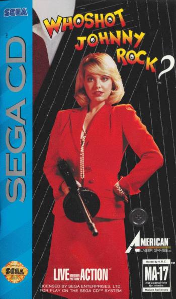 Cover Who Shot Johnny Rock for Sega CD